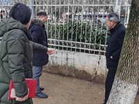 安全先行 幸福起航——新城花园小学开展开学前校园安全隐患排查